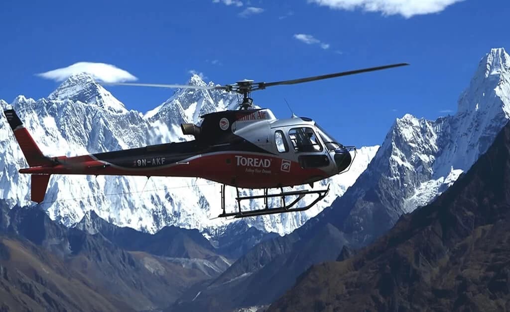Khare to Lukla Helicopter Flight