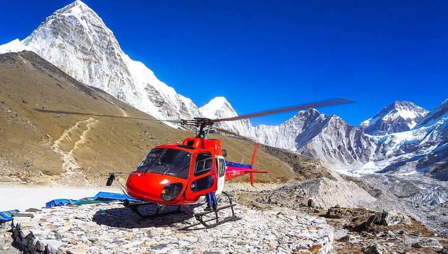 Gorakshep to Kathmandu Helicopter – Everest Base Camp Flight Service
