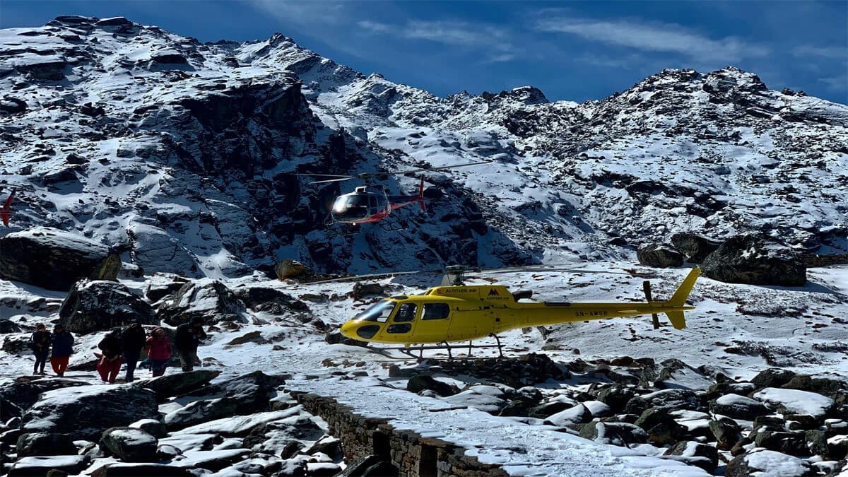 Gosaikunda Helicopter tour - Pilgrimage Tour